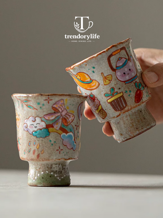 Wabi Clay Hand-formed Tea Master Cup