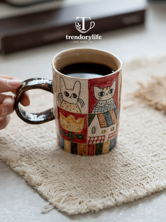 Mythical Creature Handmade Artisan Tea Cup