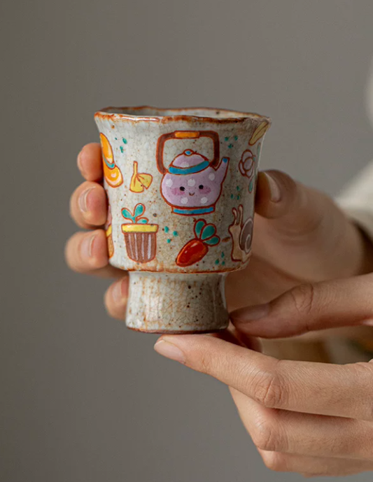 Wabi Clay Hand-formed Tea Master Cup