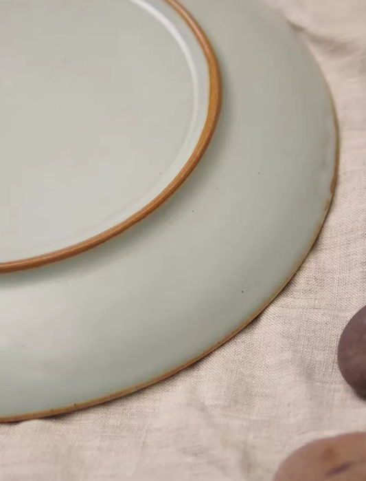 Mountain Resting Cat Breakfast Plate
