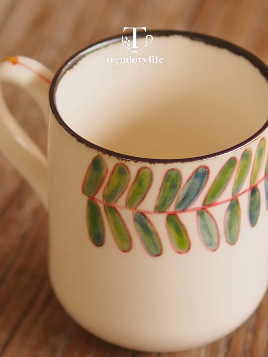 Artisan Hand-painted Aesthetic Coffee Mug