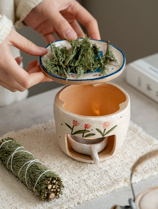 Under Moonlit Cedar Tea Burner