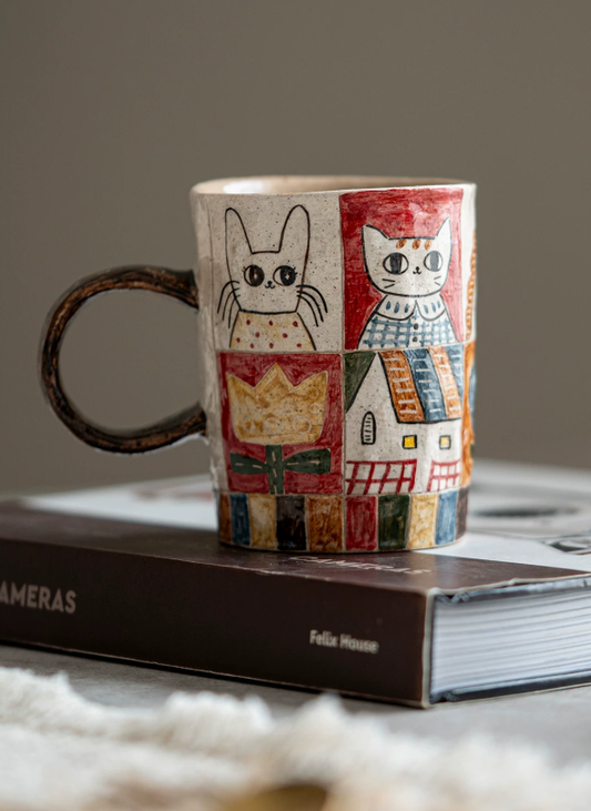 Mythical Creature Handmade Artisan Tea Cup